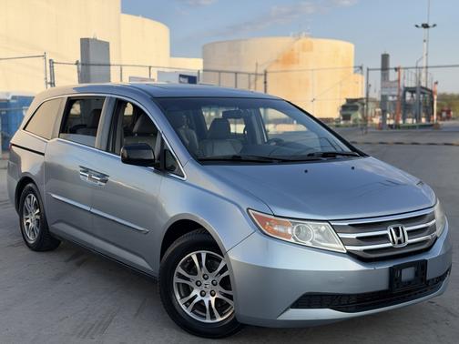 Blue 2012 Honda Odyssey EX-L