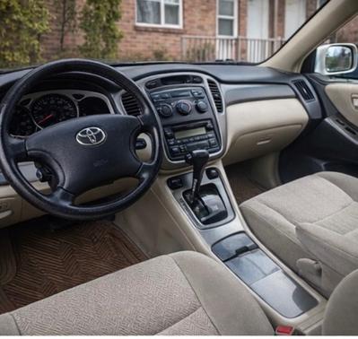 White 2002 Toyota Highlander Base