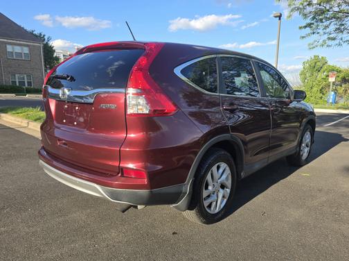 Red 2015 Honda CR-V EX