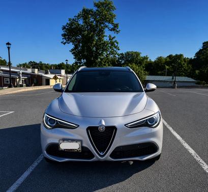 White 2020 Alfa Romeo Stelvio Ti