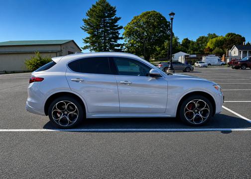 White 2020 Alfa Romeo Stelvio Ti