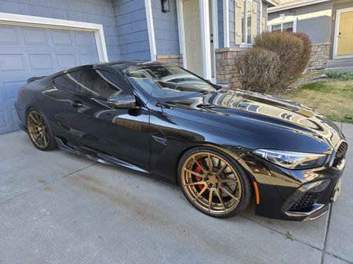 Black 2020 BMW M8 Competition