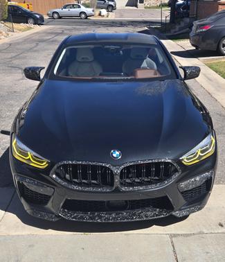Black 2020 BMW M8 Competition