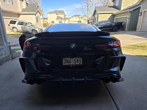 Black 2020 BMW M8 Competition