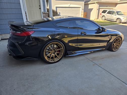 Black 2020 BMW M8 Competition