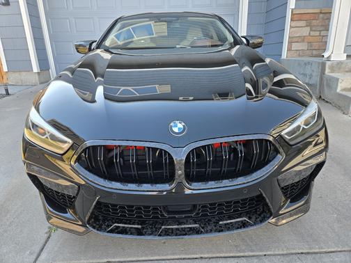 Black 2020 BMW M8 Competition