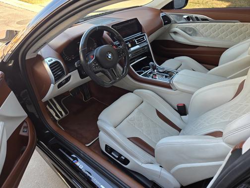 Black 2020 BMW M8 Competition