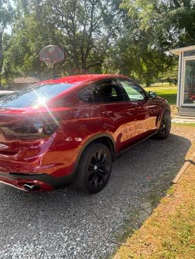 Red 2017 BMW X6 xDrive35i