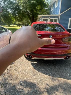 Red 2017 BMW X6 xDrive35i