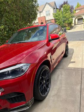 Red 2017 BMW X5 M Base