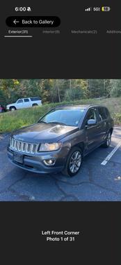 Brown 2015 Jeep Compass Limited