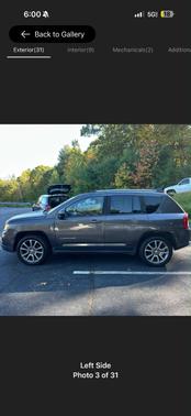 Brown 2015 Jeep Compass Limited