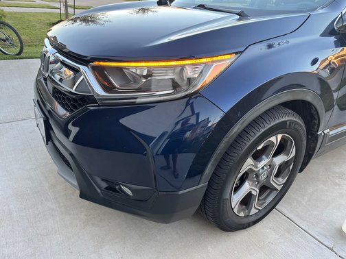Blue 2018 Honda CR-V EX