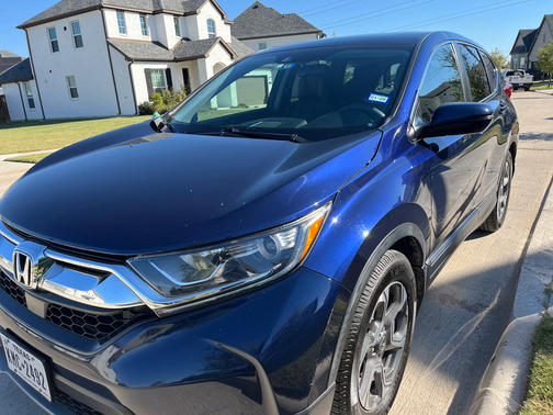 Blue 2018 Honda CR-V EX