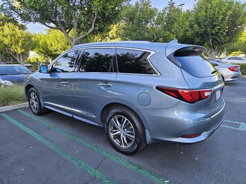 Blue 2017 INFINITI QX60 Base