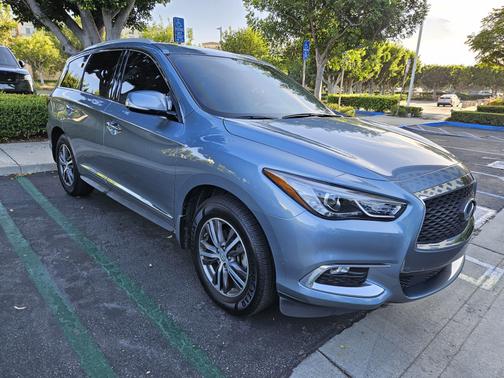 Blue 2017 INFINITI QX60 Base