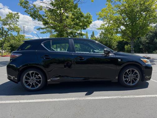 Black 2012 Lexus CT 200h Premium