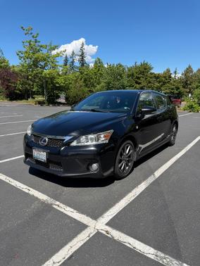 Black 2012 Lexus CT 200h Premium