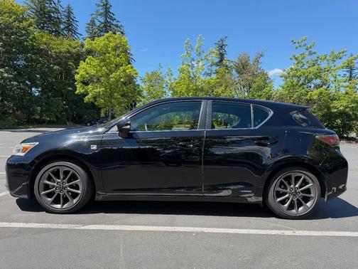 Black 2012 Lexus CT 200h Premium