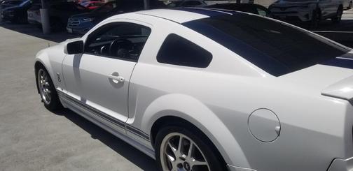 White 2007 Ford Mustang Shelby GT500