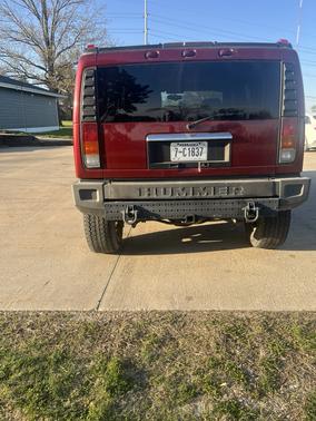 Red 2004 Hummer H2 Base