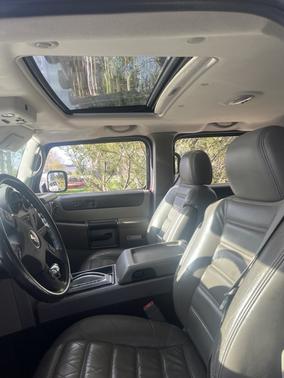 Red 2004 Hummer H2 Base