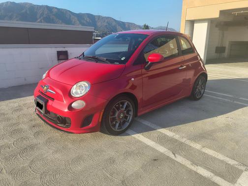 Red 2015 FIAT 500 Abarth