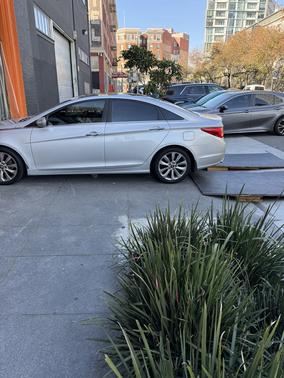 Silver 2013 Hyundai SONATA Limited 2.0T