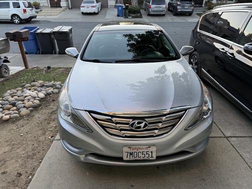 Silver 2013 Hyundai SONATA Limited 2.0T