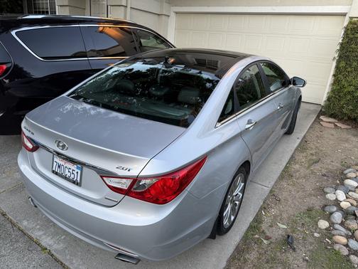 Silver 2013 Hyundai SONATA Limited 2.0T