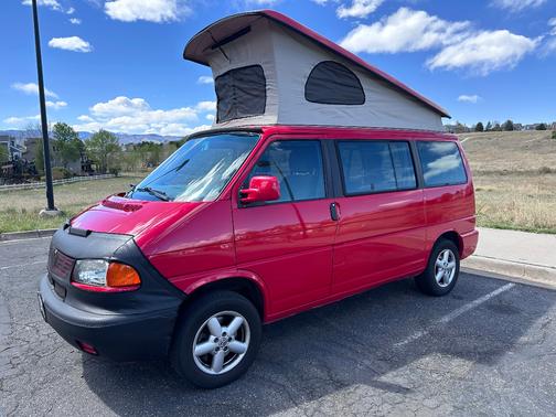 Red 2002 Volkswagen Eurovan MV