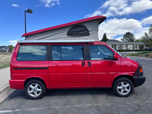 Red 2002 Volkswagen Eurovan MV