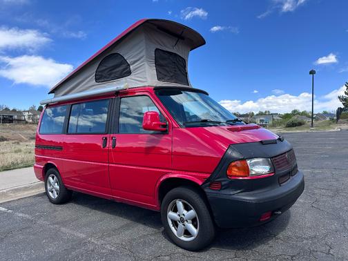 Red 2002 Volkswagen Eurovan MV