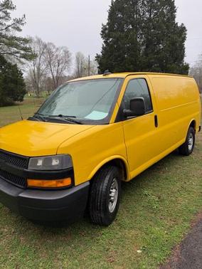 Yellow 2021 Chevrolet Express 2500 Work Van