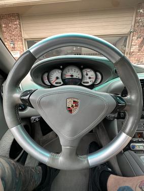 Silver 2004 Porsche 911 911 Turbo Cabriolet