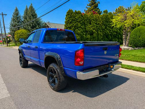 Blue 2007 Dodge Ram 1500 SLT Quad Cab