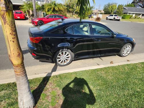 Black 2009 Lexus IS 250 Base
