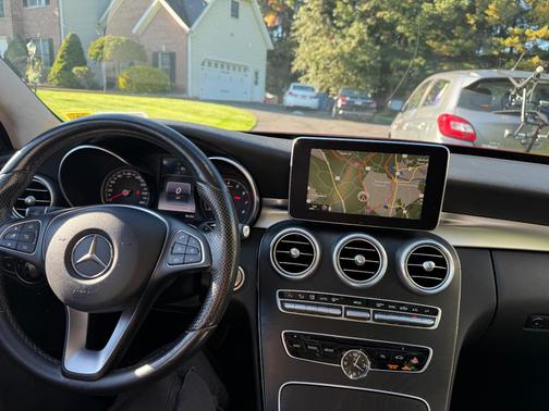 Red 2016 Mercedes-Benz C-Class C 300 4MATIC Luxury