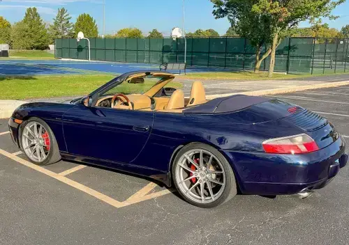 Blue 1999 Porsche 911 911 Carrera Cabriolet