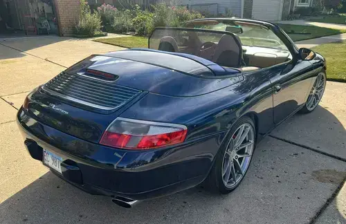 Blue 1999 Porsche 911 911 Carrera Cabriolet