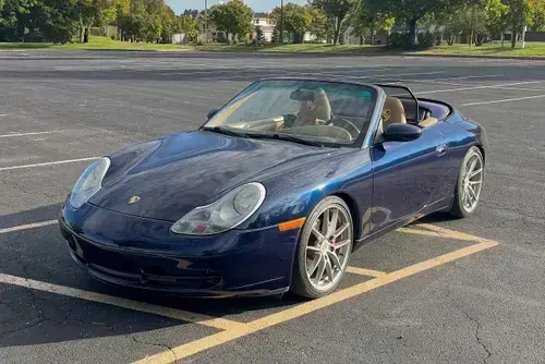 Blue 1999 Porsche 911 911 Carrera Cabriolet
