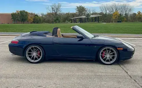 Blue 1999 Porsche 911 911 Carrera Cabriolet