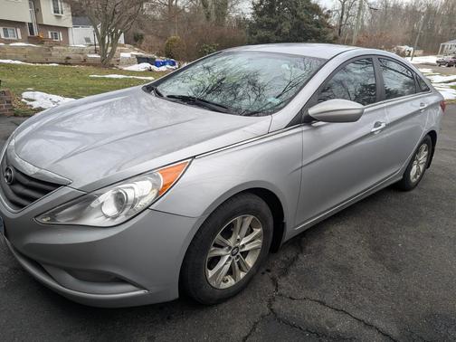 Silver 2013 Hyundai SONATA GLS