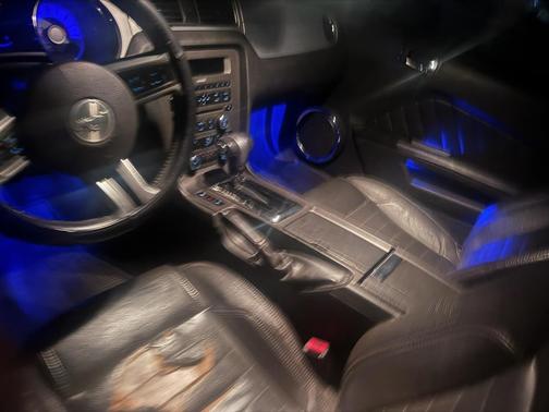 Blue 2011 Ford Mustang V6
