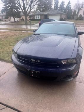 Blue 2011 Ford Mustang V6
