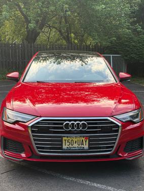 Red 2019 Audi A6 55 Premium