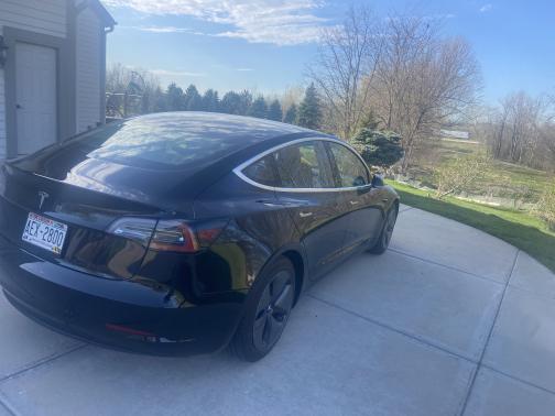 Black 2018 Tesla Model 3 Mid Range