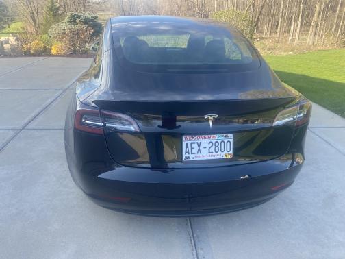 Black 2018 Tesla Model 3 Mid Range