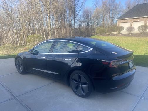 Black 2018 Tesla Model 3 Mid Range