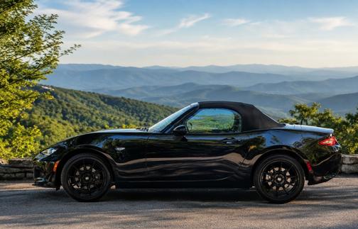 Black 2016 Mazda MX-5 Miata Sport